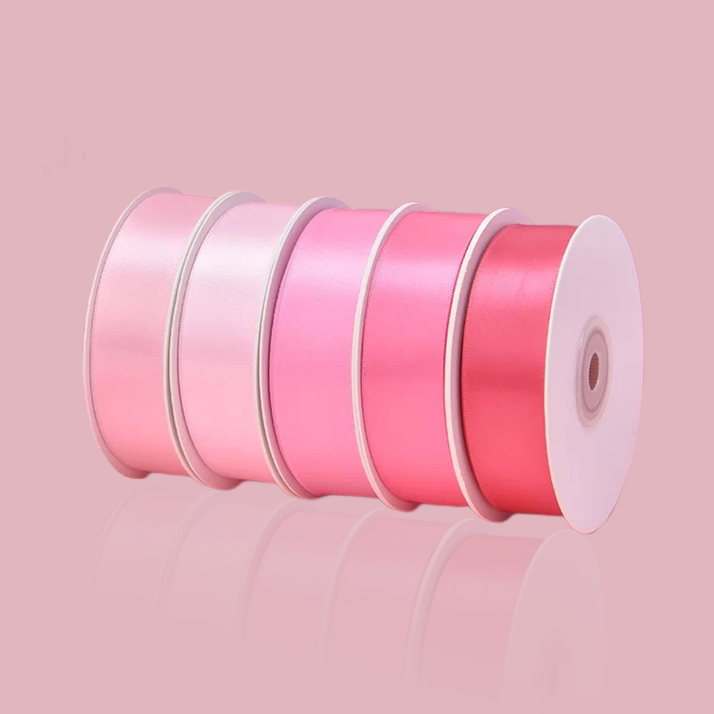 Polyester Single Face Satin Matt Shine Ribbon