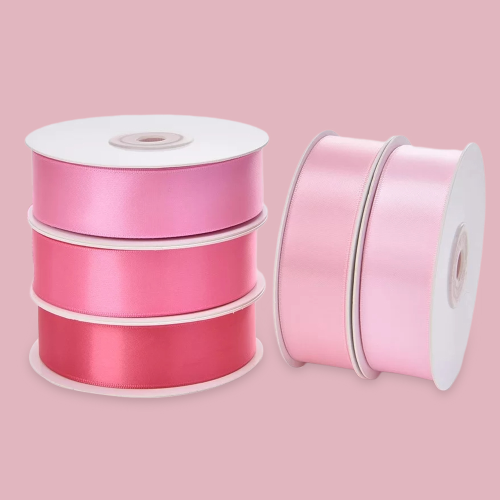 Polyester Single Face Satin Matt Shine Ribbon