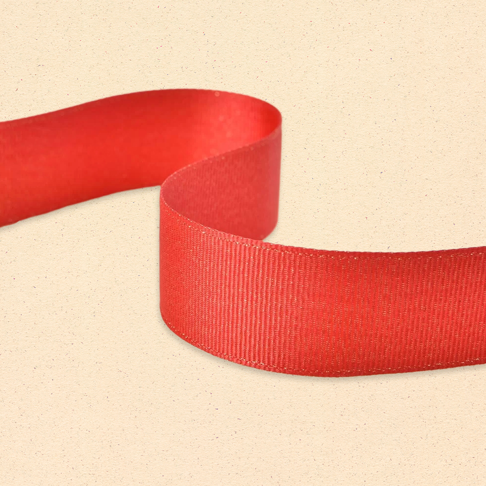 Glitter Gold Purl Grosgrain Ribbon